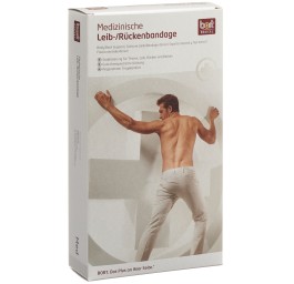 BORT ceinture thorax homme XXL blanc
