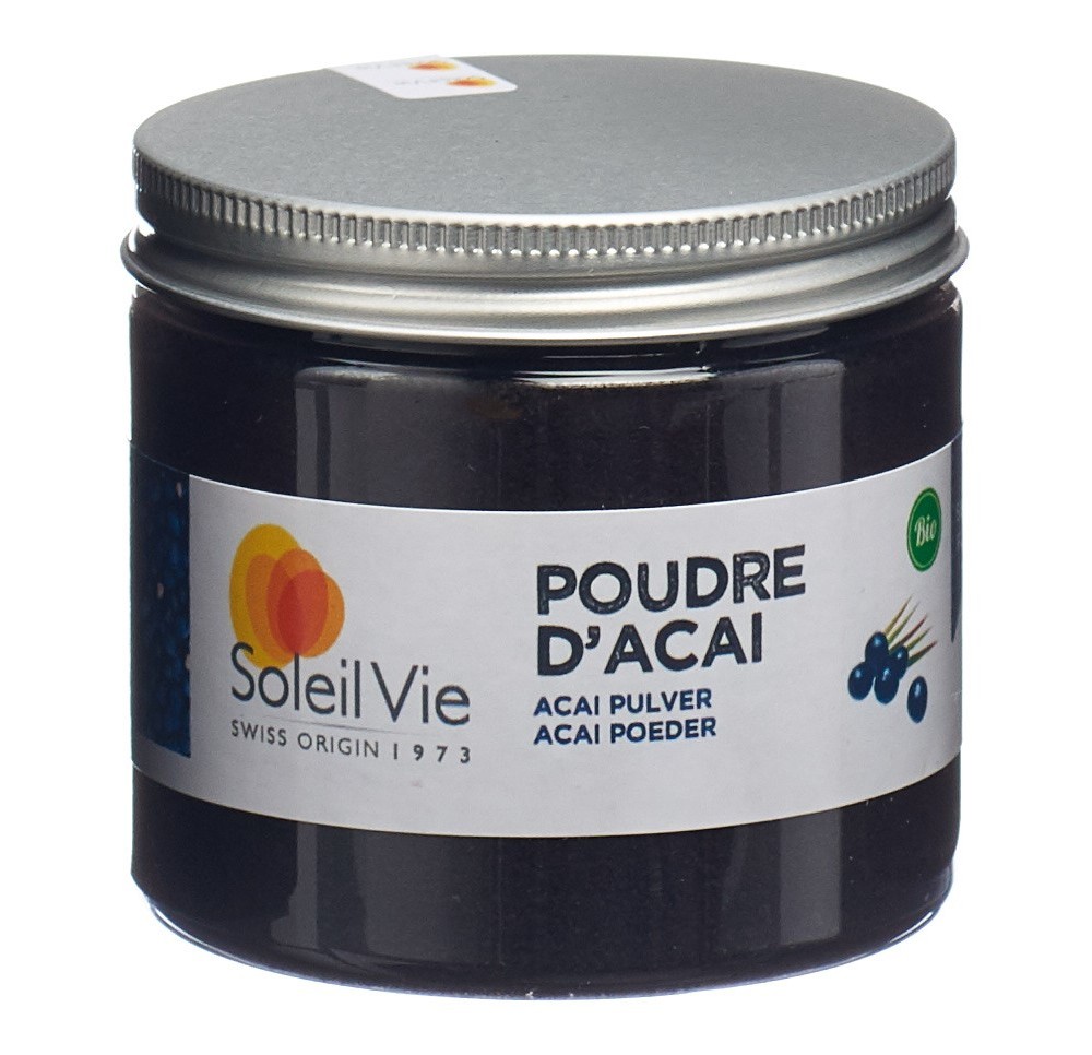 SOLEIL VIE poudre d'açaï bio bte 80 g SOLEIL VIE poudre d'açaï bio bte 80 g