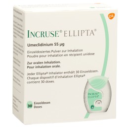INCRUSE ELLIPTA pdr inh 55 mcg 30 dos