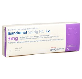 IBANDRONAT Spirig HC sol inj 3 mg/3ml ser pré 3 ml