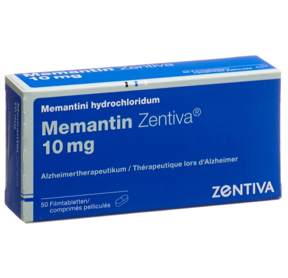 MEMANTIN Zentiva cpr pell 10 mg 50 pce MEMANTIN Zentiva cpr pell 10 mg 50 pce