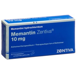 MEMANTIN Zentiva cpr pell 10 mg 50 pce