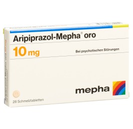 ARIPIPRAZOL Mepha oro cpr orodisp 10 mg 28 pce