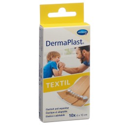 DERMAPLAST Textil pansement rapide 4x10cm 10 pce