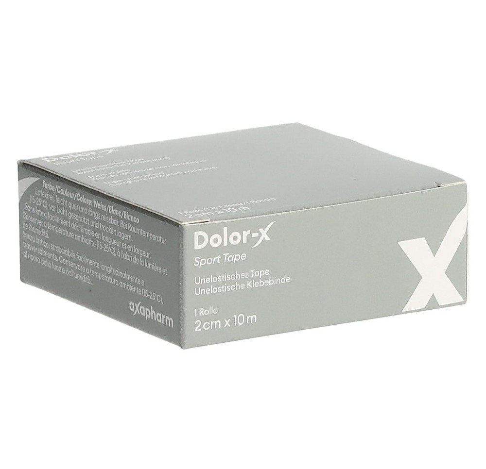 DOLOR-X Sport Tape 2cmx10m blanc DOLOR-X Sport Tape 2cmx10m blanc
