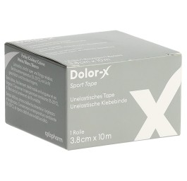 DOLOR-X Sport Tape 3.8cmx10m blanc