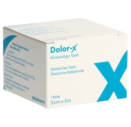 DOLOR-X Kinesiology Tape 5cmx5m bleu