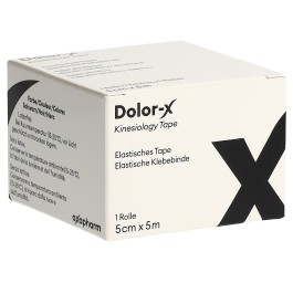 DOLOR-X Kinesiology Tape 5cmx5m noir