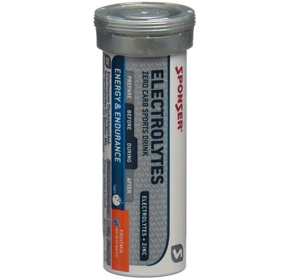 SPONSER Electrolytes tabs Fruit Mix 10 pce SPONSER Electrolytes tabs Fruit Mix 10 pce