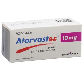 ATORVASTAX cpr pell 10 mg 100 pce