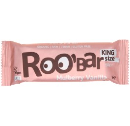 ROOBAR barre crue de mûres et vanille 50 g