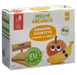 FRECHE FREUNDE pain croustillan banane&courge 84 g