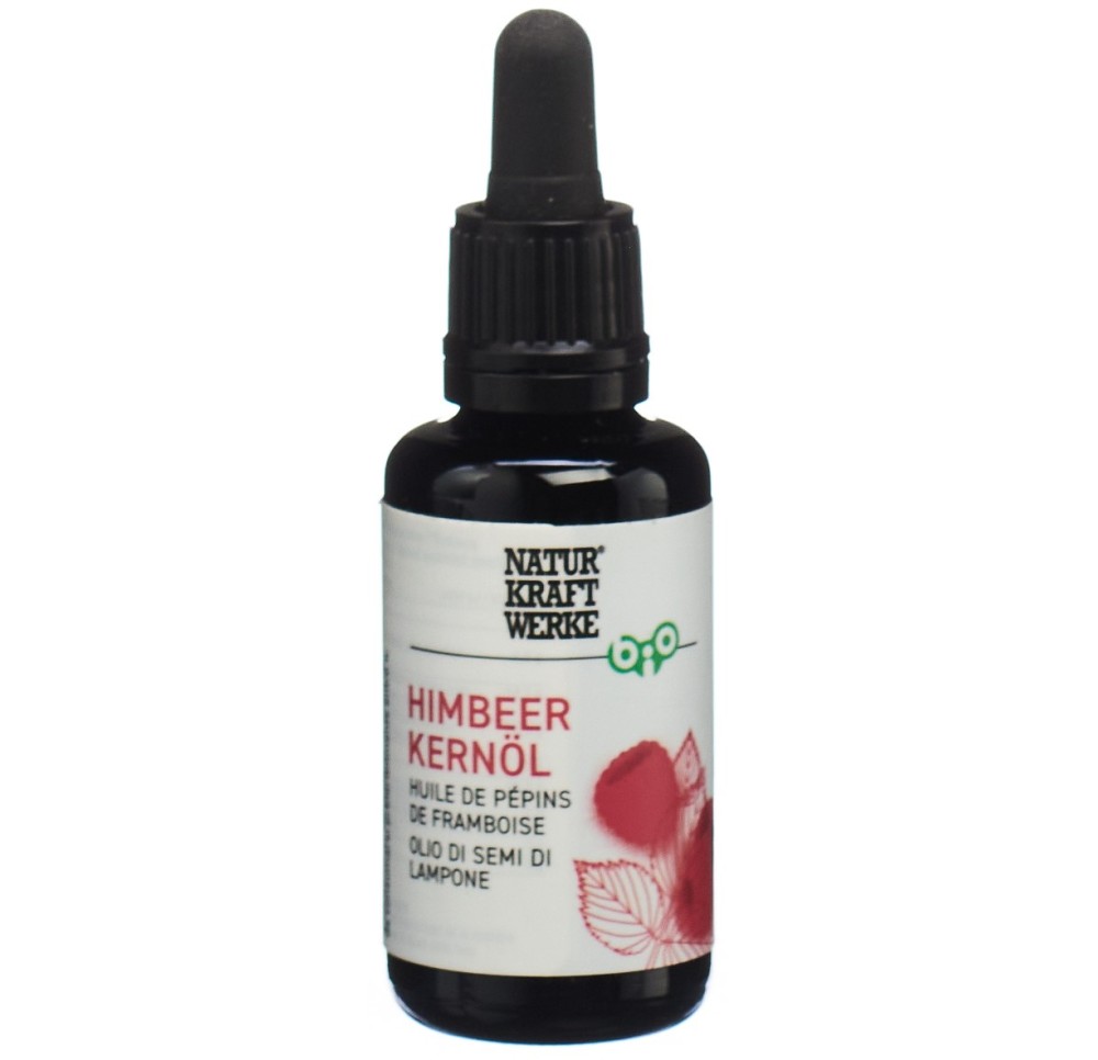 NATURKRAFTWERKE Huile pépins framboise bio 30 ml NATURKRAFTWERKE Huile pépins framboise bio 30 ml