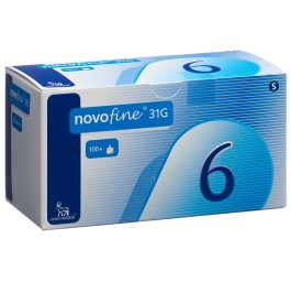 NOVOFINE (IP-APS) aiguilles inject 31G 6mm 100 pce