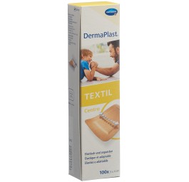 DERMAPLAST Textil Centro 3cmx4cm chair 100 pce