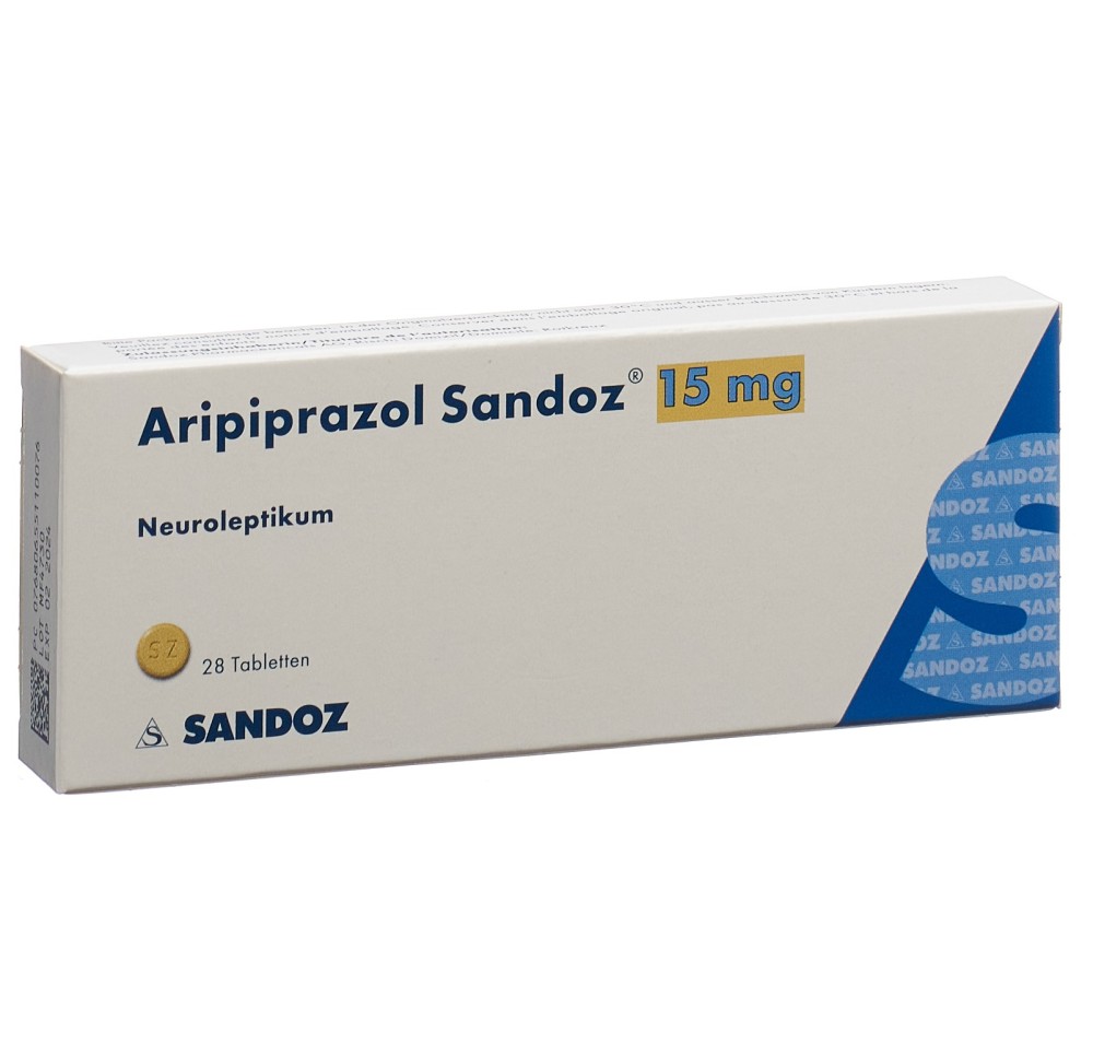 ARIPIPRAZOLE Sandoz cpr 15 mg 28 pce ARIPIPRAZOLE Sandoz cpr 15 mg 28 pce