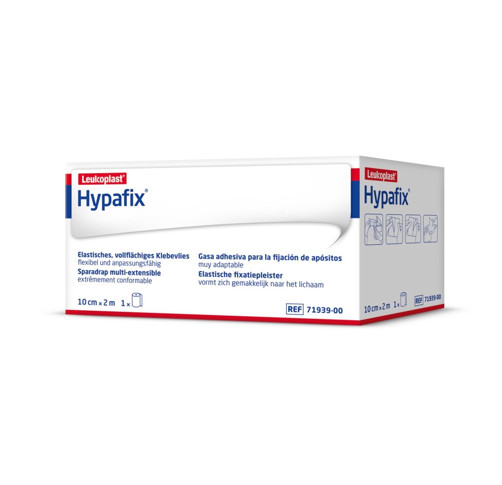 HYPAFIX bande non-tissée adhés 10cmx2cm rouleau