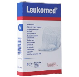 LEUKOMED pans abso non-tis 7.2x5cm 5 pce