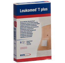 LEUKOMED T plus panse tran 7.2x5cm 5 pce