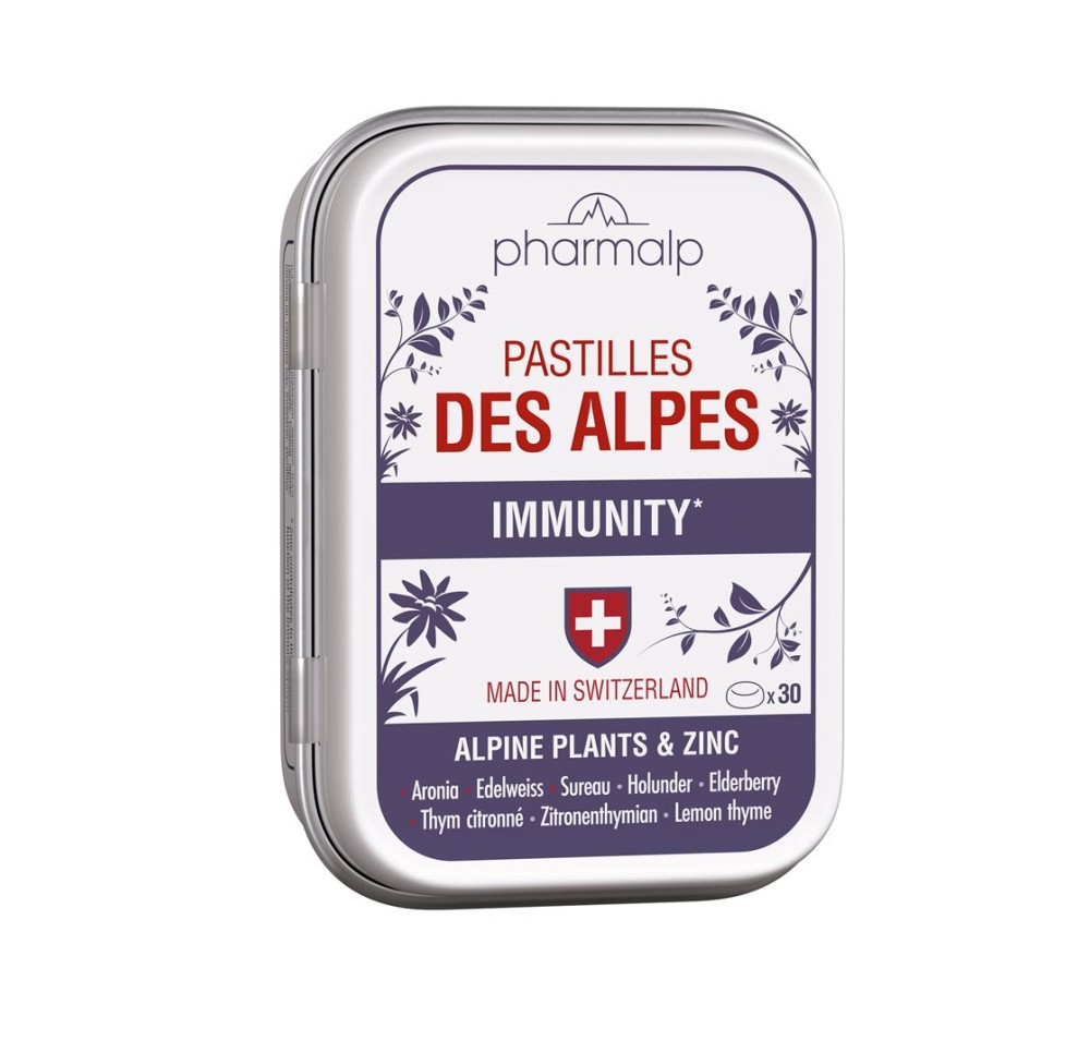 PHARMALP Pastilles des Alpes Immunity bte 30 pce
