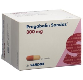 PREGABALINE Sandoz caps 300 mg 56 pce