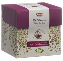 MORGA tisane baies de bois pyramide bio 15 pce