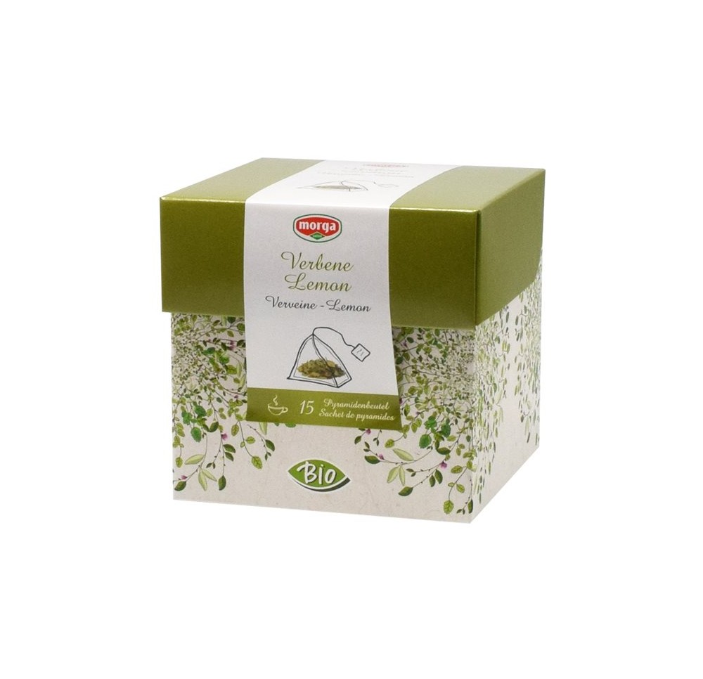 MORGA tisane verveine-lemon pyramide bio 15 pce