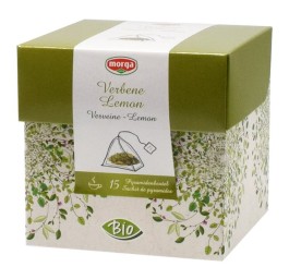 MORGA tisane verveine-lemon pyramide bio 15 pce