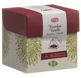 MORGA tisane rooibos-vanille pyramide bio 15 pce