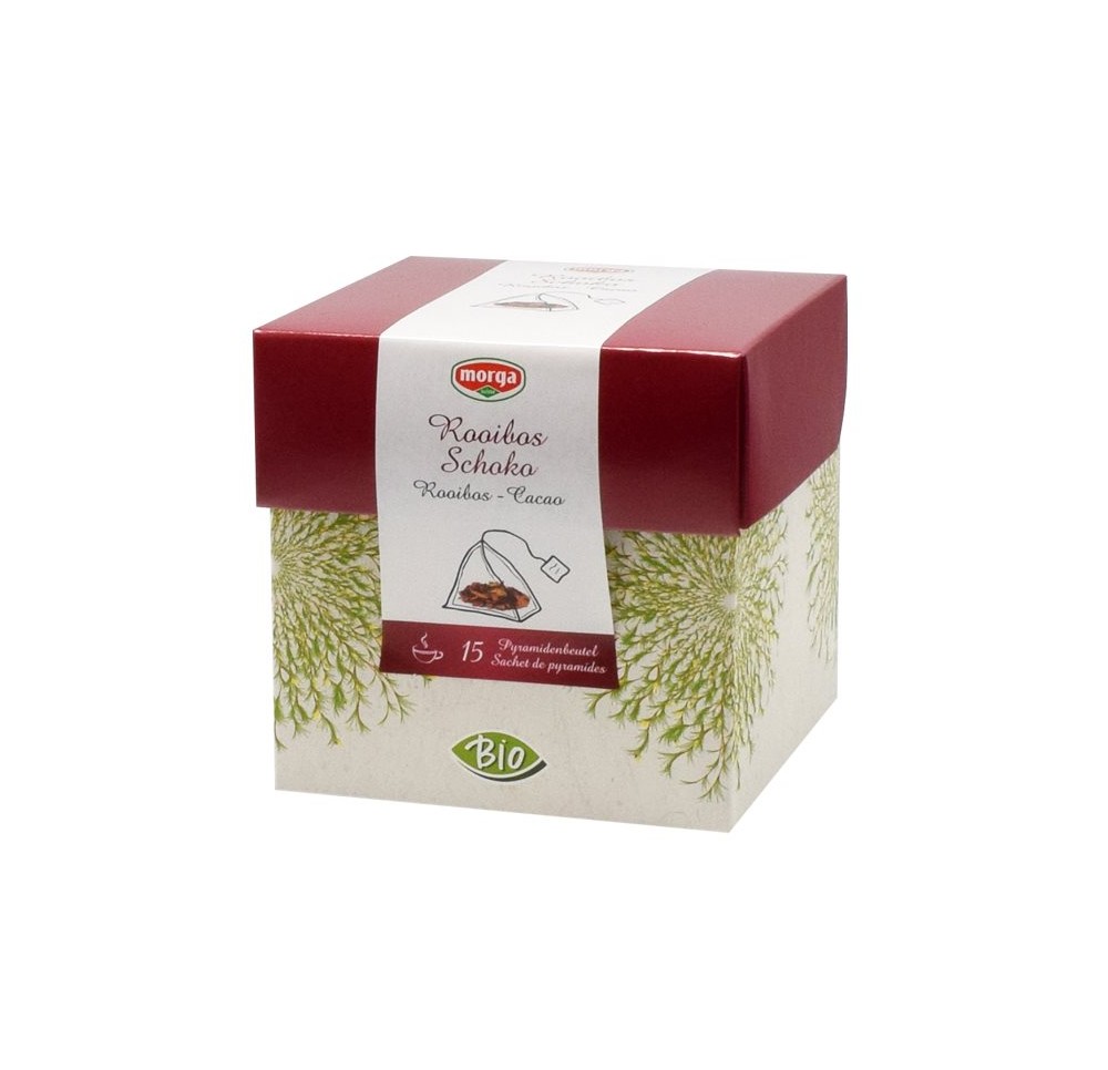 MORGA tisane rooibos-chocolat pyramid bio 15 pce MORGA tisane rooibos-chocolat pyramid bio 15 pce