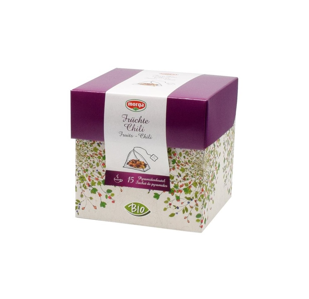 MORGA tisane fruits chili pyramide bio 15 pce MORGA tisane fruits chili pyramide bio 15 pce