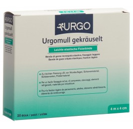 URGOMULL bande de gaze 4mx4cm hérissée 20 pce