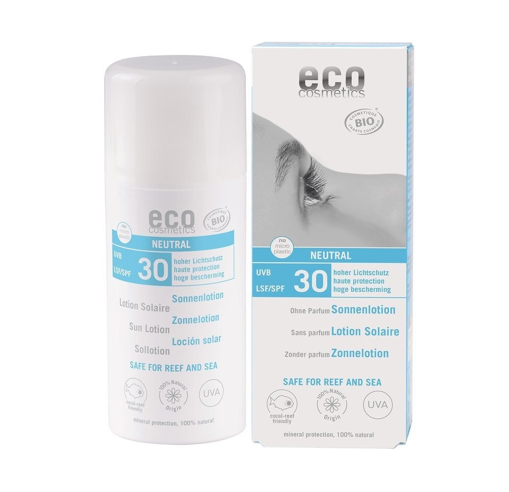 ECO COSMETICS lotion solaire neutre IP 30 100 ml