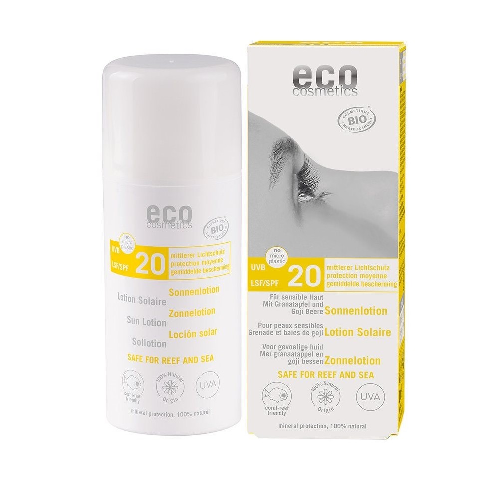 ECO COSMETICS lotion solaire IP 20 100 ml