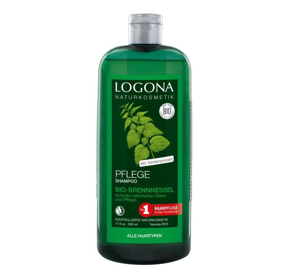 LOGONA shampooing brillance à l'ortie bio 500 ml