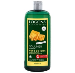 LOGONA shampooing volumateur bière&miel bio 500 ml