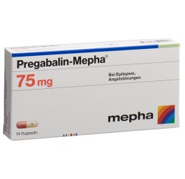PREGABALIN Mepha caps 75 mg 14 pce
