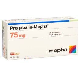 PREGABALIN Mepha caps 75 mg 56 pce