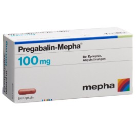 PREGABALIN Mepha caps 100 mg 84 pce