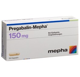 PREGABALIN Mepha caps 150 mg 56 pce