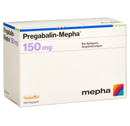 PREGABALIN Mepha caps 150 mg 168 pce