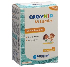 NUTERGIA Ergykid Vitamin sach 14 pce