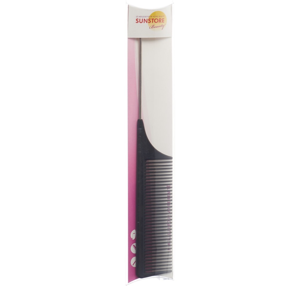 SUN STORE Beauty peigne crêpe à tige 21cm SUN STORE Beauty peigne crêpe à tige 21cm