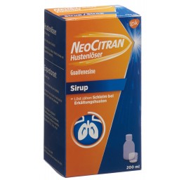 NEOCITRAN Expectorant sirop fl verre 200 ml