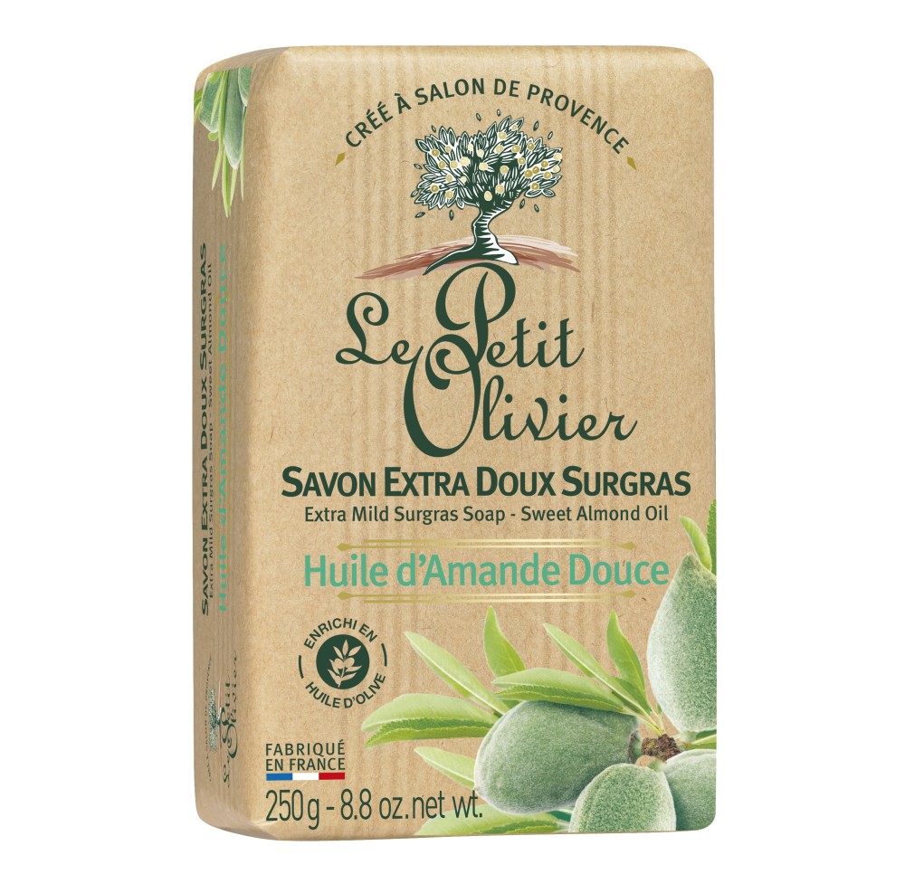 LE PETIT OLIVIER savon surgras amande 250 g LE PETIT OLIVIER savon surgras amande 250 g