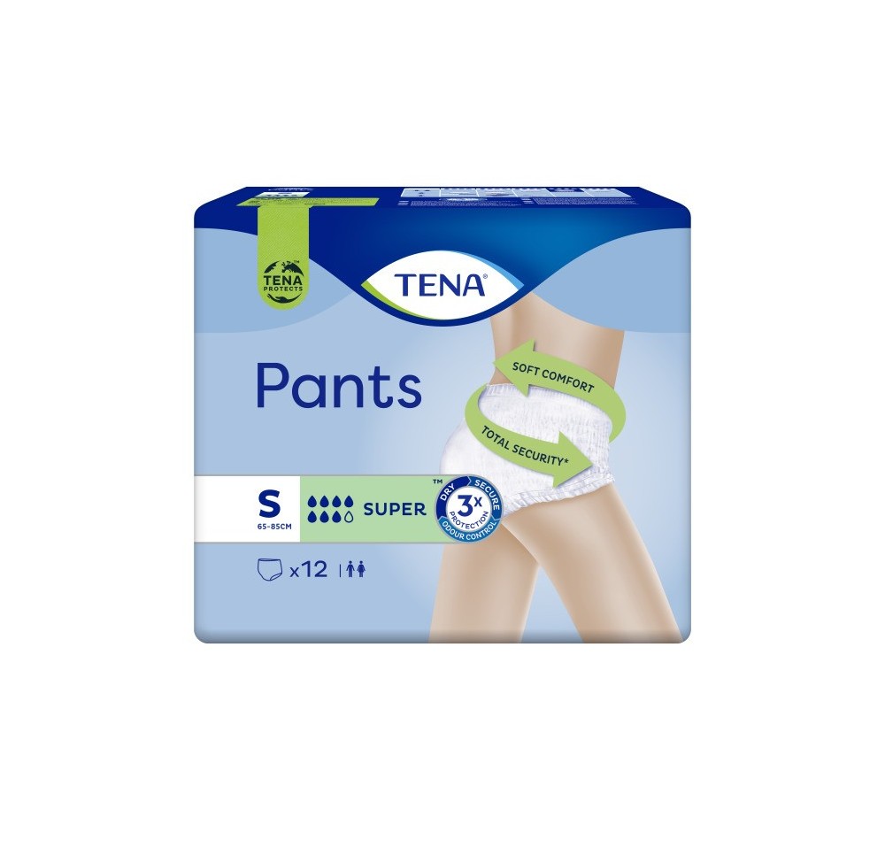 TENA Pants Super S ConfioFit 12 pce