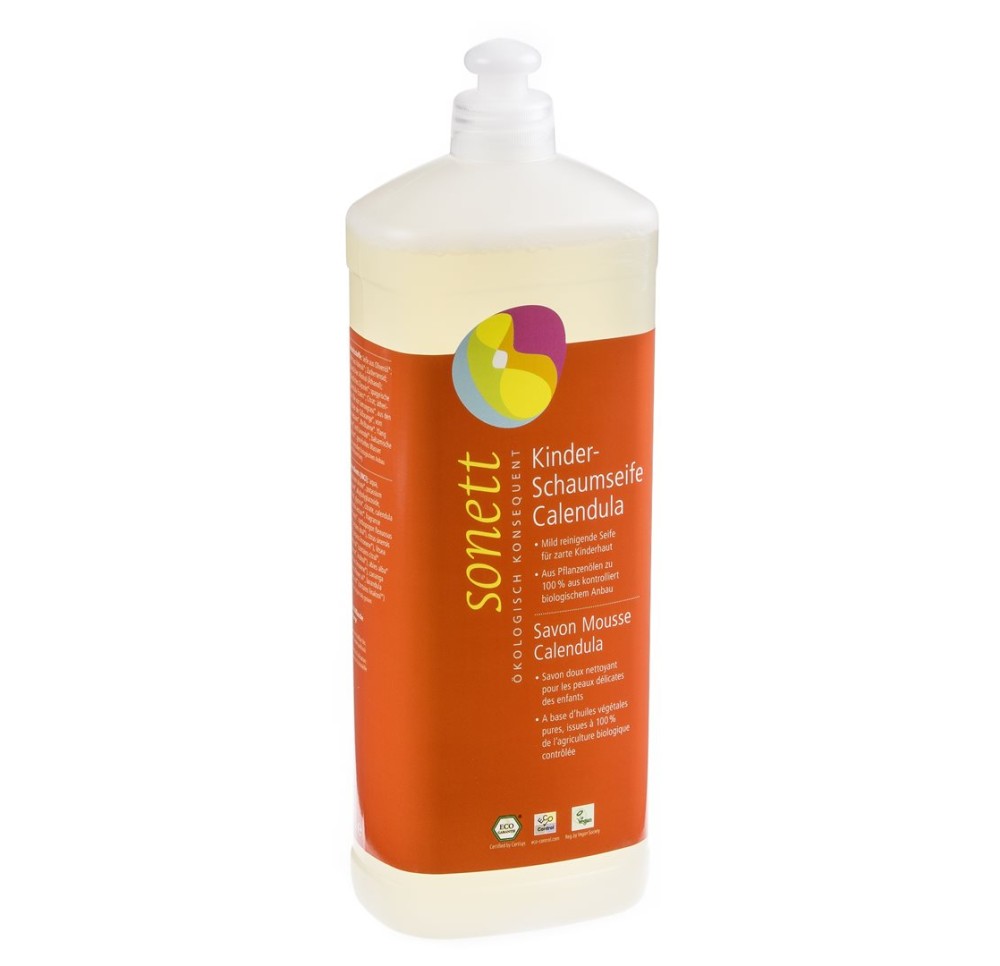 SONETT savon mousse calendula enfants rech 1 lt