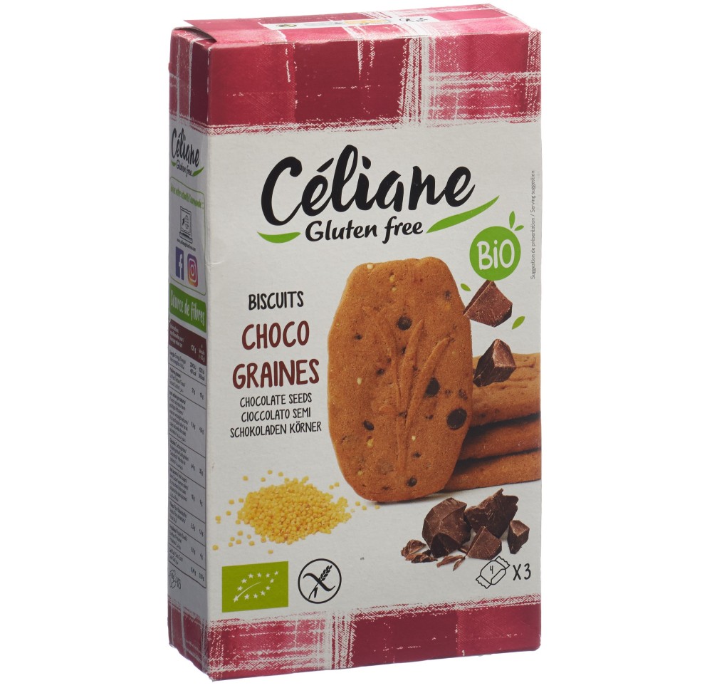 CELIANE biscuit petit déjeun sans gluten bio 150 g CELIANE biscuit petit déjeun sans gluten bio 150 g