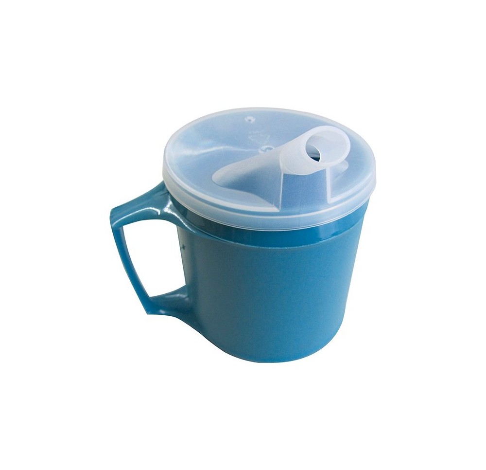 SUNDO gobele thermo 200ml bleu av couvercle