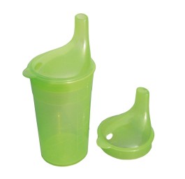SUNDO gobelet 2 becs thé & liquides épais vert